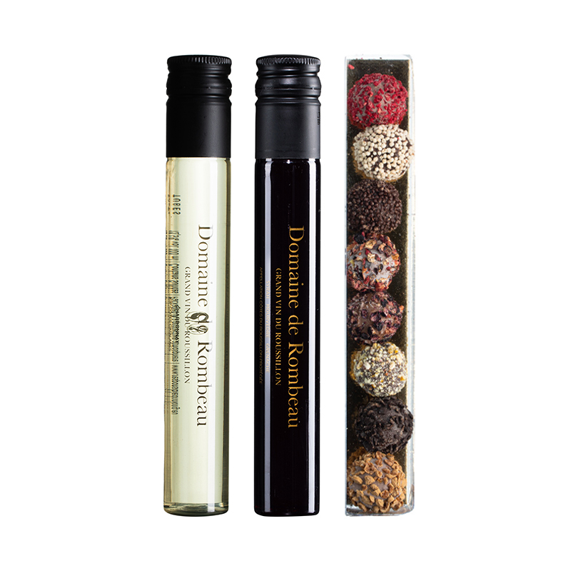Dégustation de vin avec truffes au chocolat - image 3